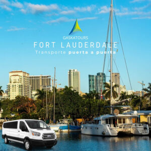 Fort Lauderdale Florida Transporte Puerta Puerta Privado Compartido