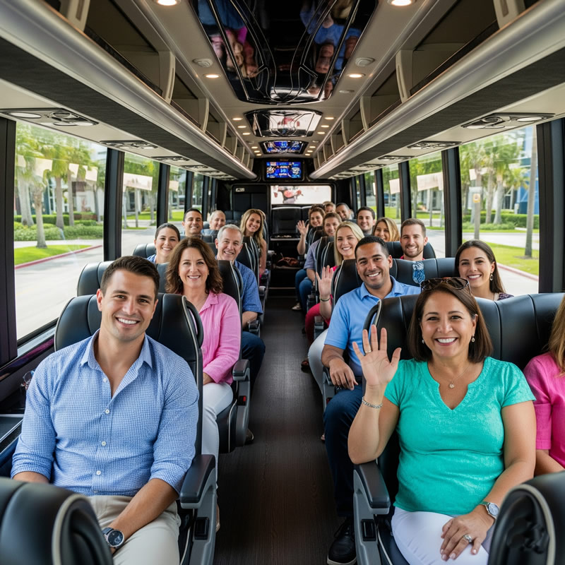 Transporte turistico lujo puerta a puerta orlando miami tampa forrt lauderdale